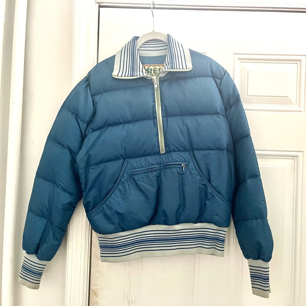 Vintage 70s REI goose down puffer jacket